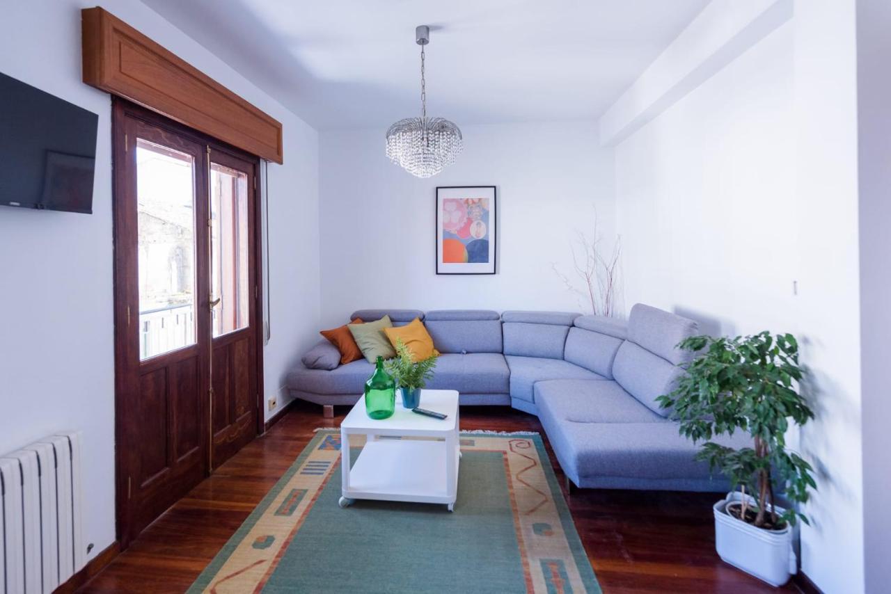Luminoso apartamento reformado en villa termal Cuntis Exterior foto